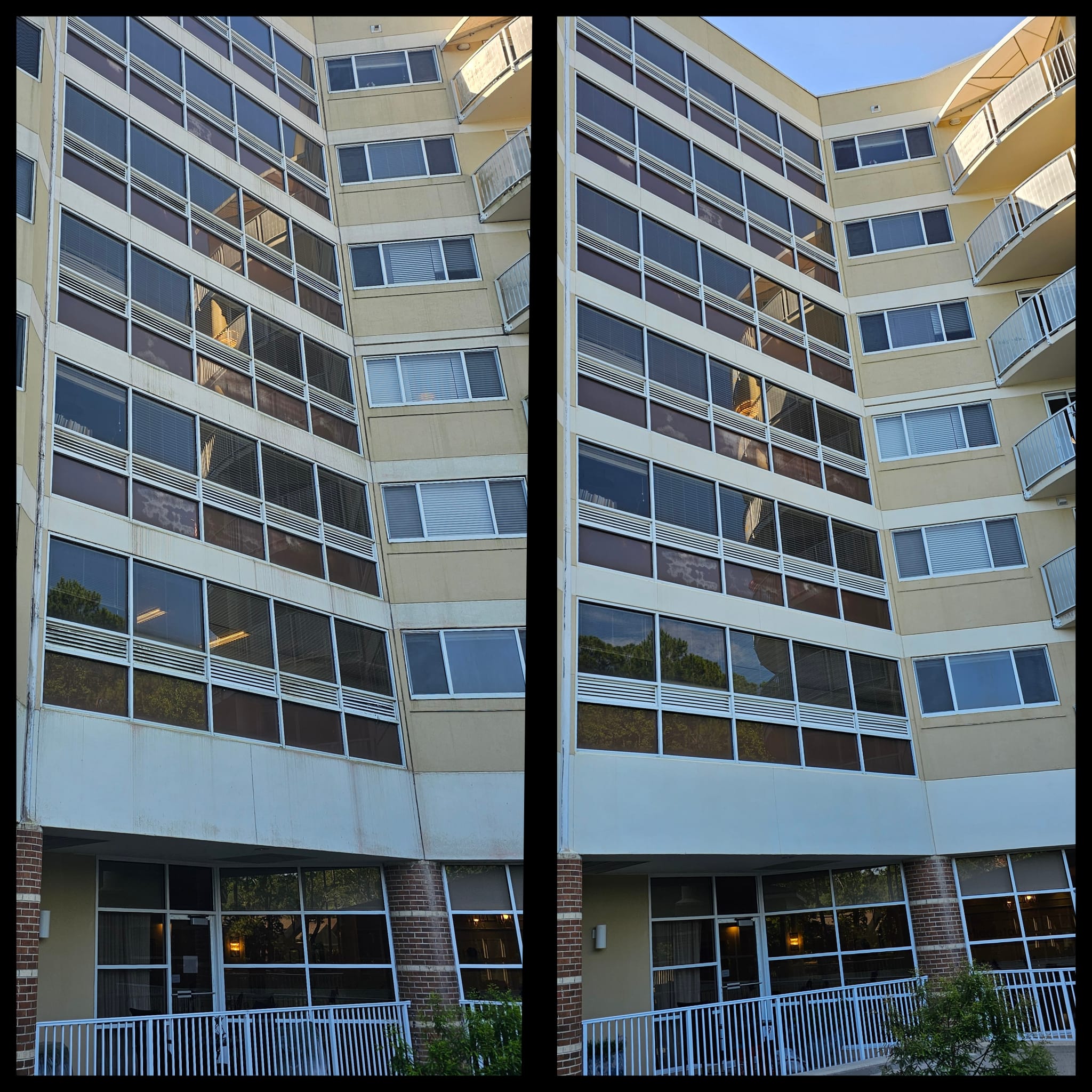 7-Story Condo Building Washing in Jacksonville, FL